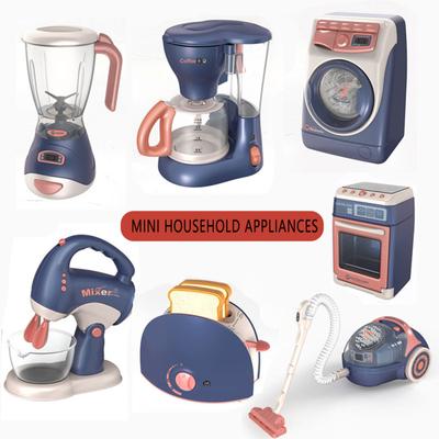 Children Play House Simulation  Small  Household  Appliances Toys Electric Lighting Sound Effects