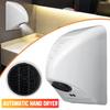 800W Intelligent Control Temperature Fully Automatic Infrared Sensor Bathroom Hand Drying Device Hotel Smart Hand Dryer