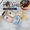 Compatible Key Case for BMW 3 Series, 5 Series, X1, X5, X6, E90, Z4 - Set of 7