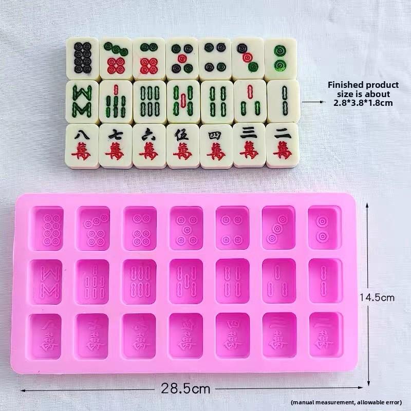 Chinesische Zeichen Silikon Backwerkzeuge DIY Kuchen Dekoration Groß und Klein Glück und Langlebigkeit Formen