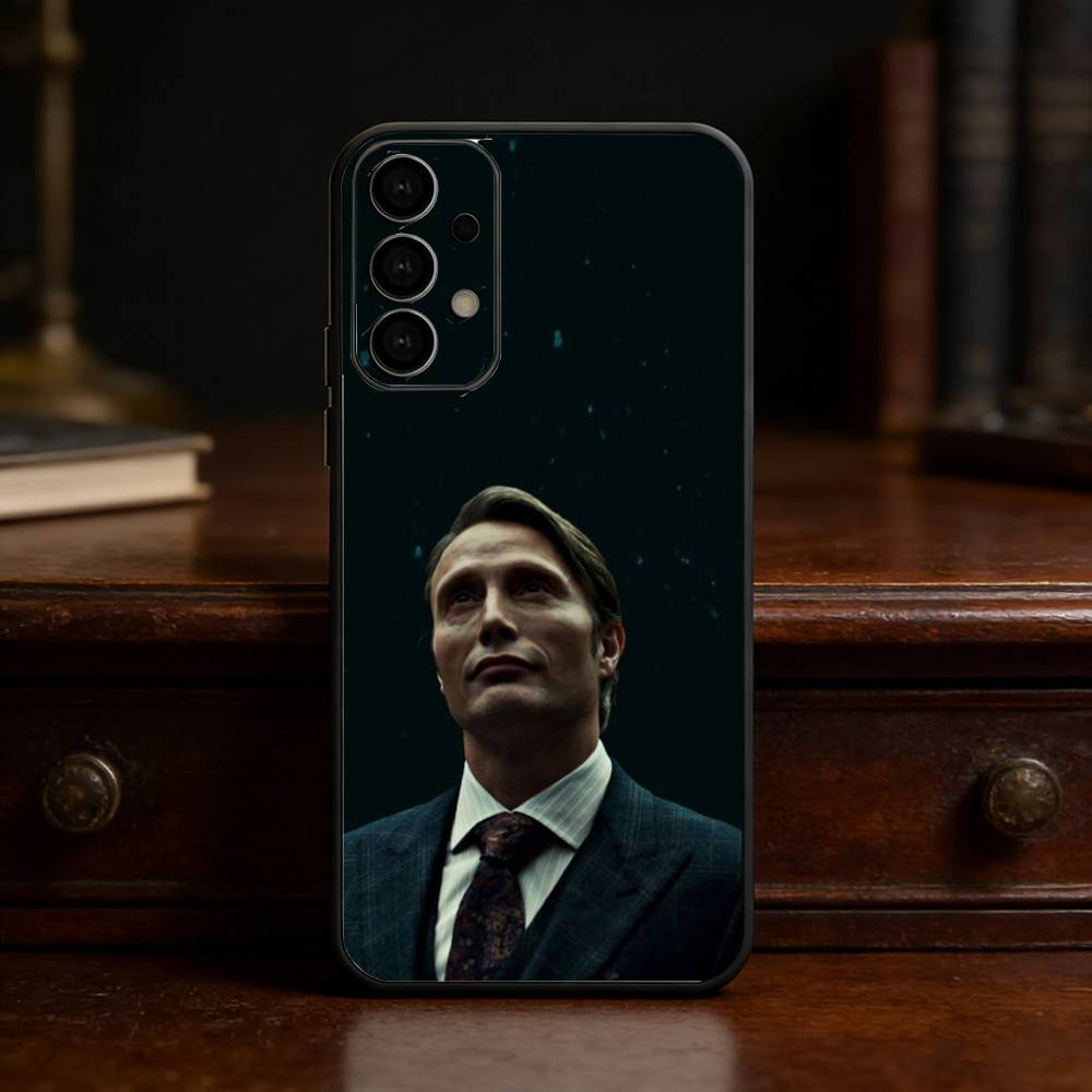 Hannibal Will Graham Phone Case For Samsung S25,24,23,22,30,21,10,9,Ultra,Plus,Lite Soft Black Case