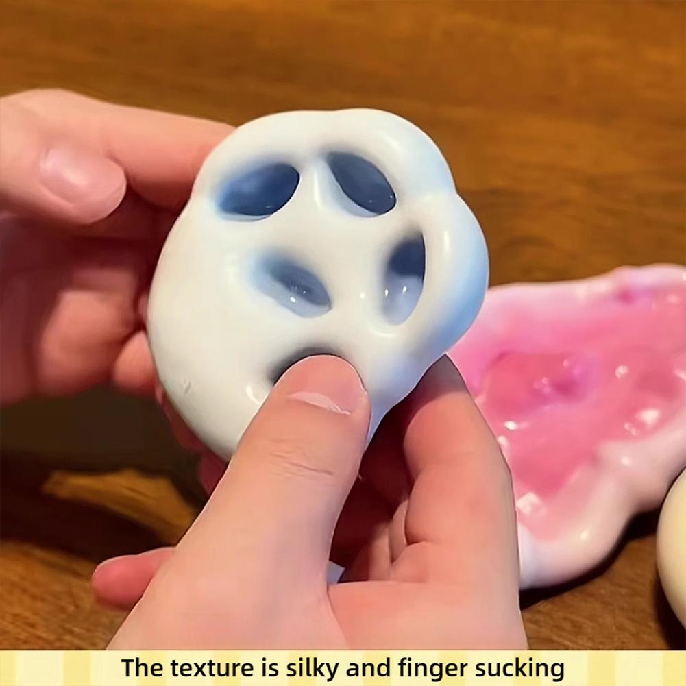 Vacuum Glutinous Rice Ball Slow Rebound Toys Unique Stress Toy Relief H5S3
