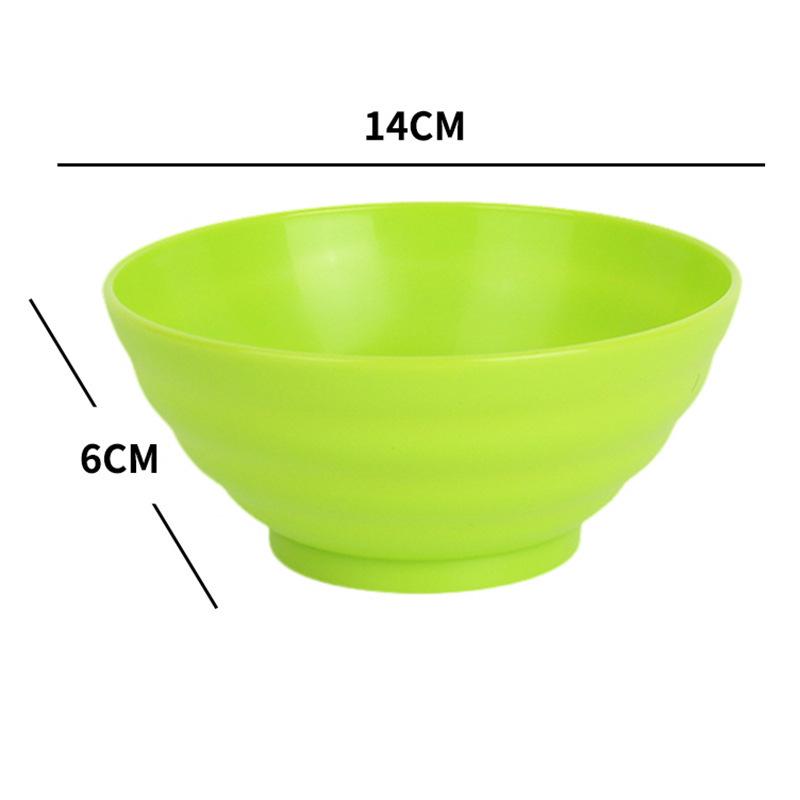 

Утолщенная однотонная суповая миска