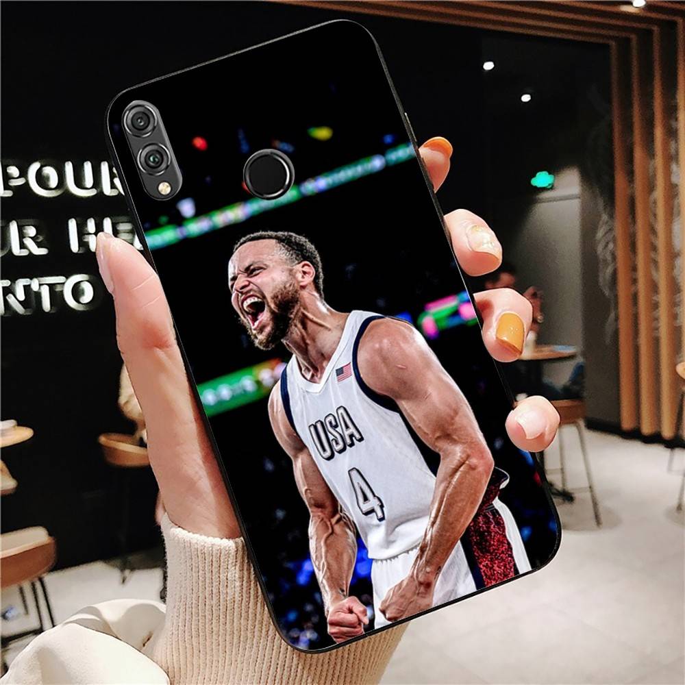 Basketball S-Stephen-Curry Phone Case For Huawei Honor 10 Lite 9 20 7A 9X 30 50 60 70 Pro Plus Soft Silicone Cover