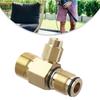 Multiple Functional Pump Outlet for High Pressure Cleaning Systems Upgrades Suitable for Automotive Home & Commercial Use