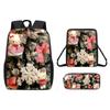 Christmas ChristmasDay Student School Bag Backpack Satchel Bag Pencil Case D Storage Christmas