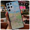 Claude Monet Garden Lotus Phone Case For Samsung Galaxy S25 S24 S23 S22 S21 S20 Ultra S9 S10 Plus S25 FE S24 FE Cover