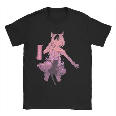 Unisex T-Shirts Spezielle Woche Uma Musume Anime Lustiges Reines Baumwoll-T-Shirt Kurzarm T-Shirt Rundhals Kleidung Bedruckt