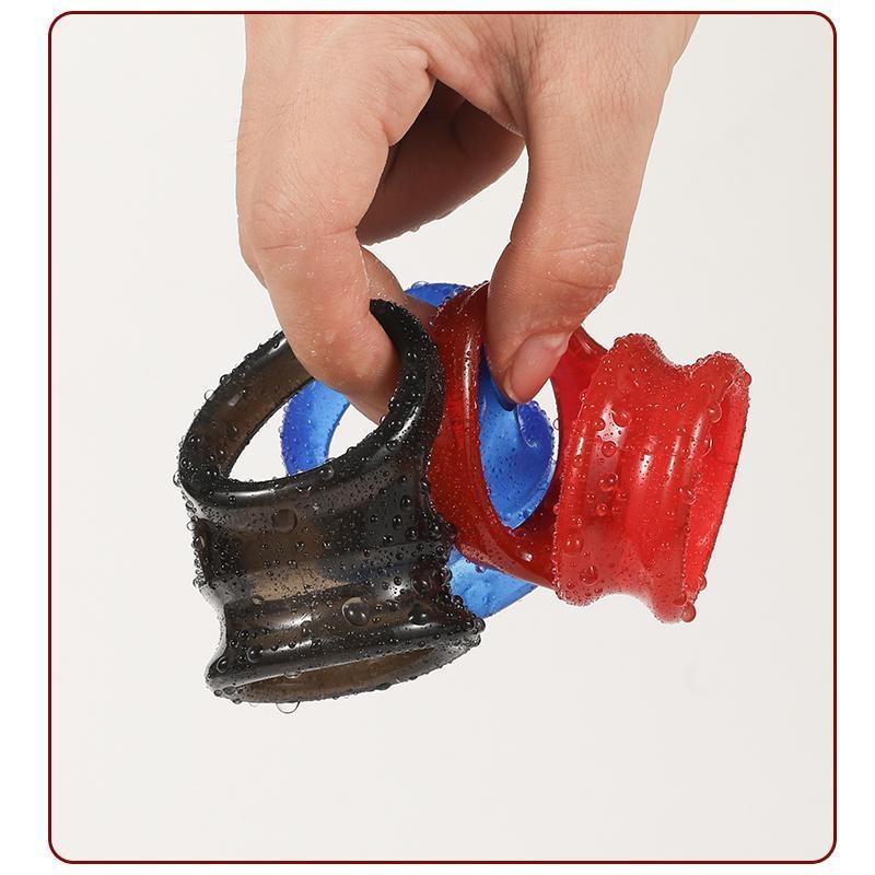 Penis Cock Ring On For Men Delay Ejaculation Erection Sex Toys for Couple Penis Ring Man Delay Rings