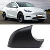 Matt Black Rearview Mirror Lower Cover Trim Shell For Tesla Model Y 2020-2021 Outside Side Door Mirror Base Holder Replacement Part