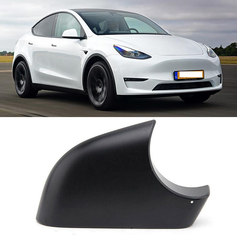 Matt Black Rearview Mirror Lower Cover Trim Shell For Tesla Model Y 2020-2021 Outside Side Door Mirror Base Holder Replacement Part