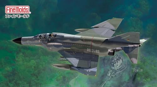 Fine Molds Maßstab 1/72 Deutsche Luftwaffe F-4F Jagdflugzeug JG71 Richthofen Plastikmodell FX06 (Flugzeug)