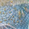 Gold Stamped Shell Conch Scallop Starfish Pearl 5D Embossed Self Adhesive Nail Art Stickers Delicate Ocean Style Manicure Decals