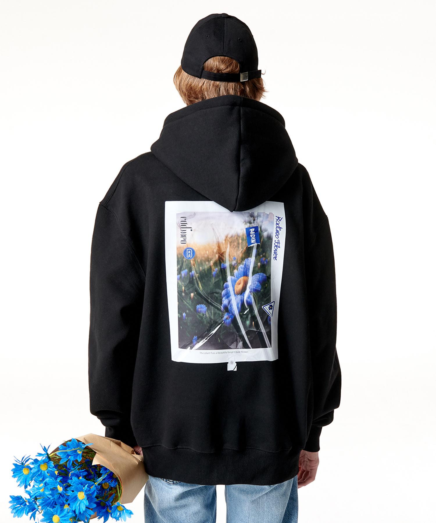 Radineo Triangle Flower Hoodie Black L