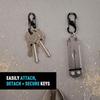 Niteize S-Biner Micro Lock Carabiner S-Shaped Small
