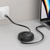 1Pcs Retractable Usb C To Usbc Data Cord 1M 100W Fast Charging Type C Cable For Phone 15 Pro Max 15Plus