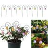 No Fade Resin Plant Flower Pick Stand Porch Decor Faux Flower Fairy Garden Accessory for Home Kitchen Bedroom Festival Wedding
