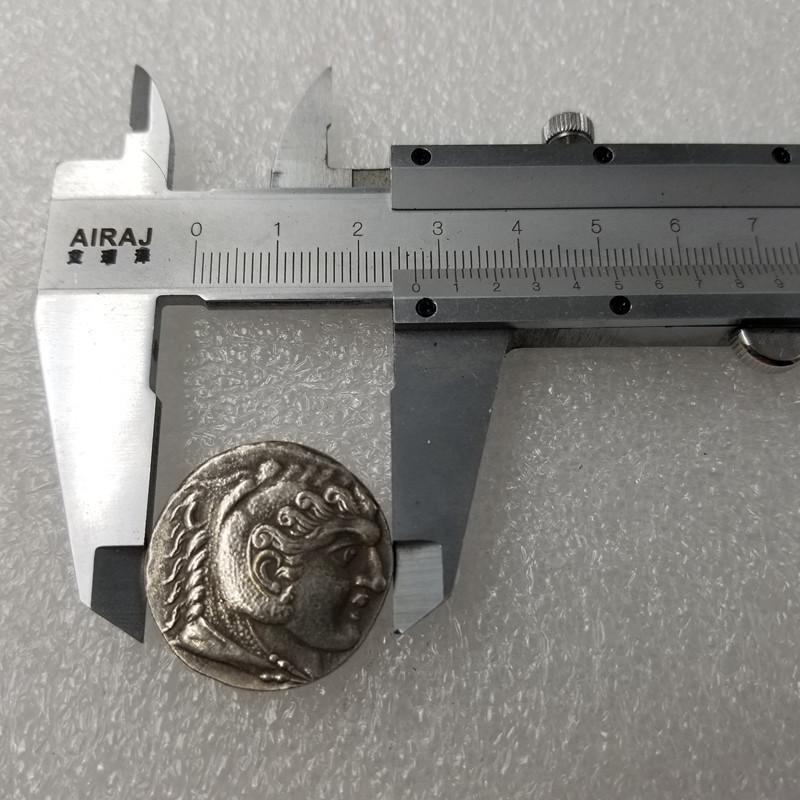 Коллекция иностранных монет Копия греческих монет Посеребренные монеты Коллекция — фото 3