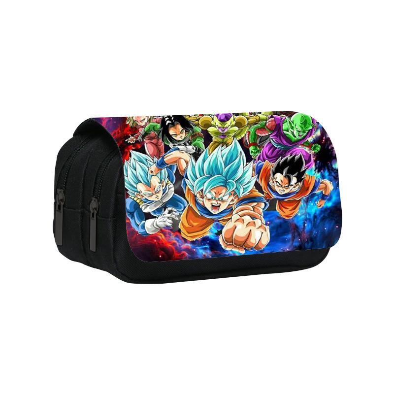 Dragon Ball Themed Pencil Cases, Student Stationery Organizers, Large Capacity Pencil Cases