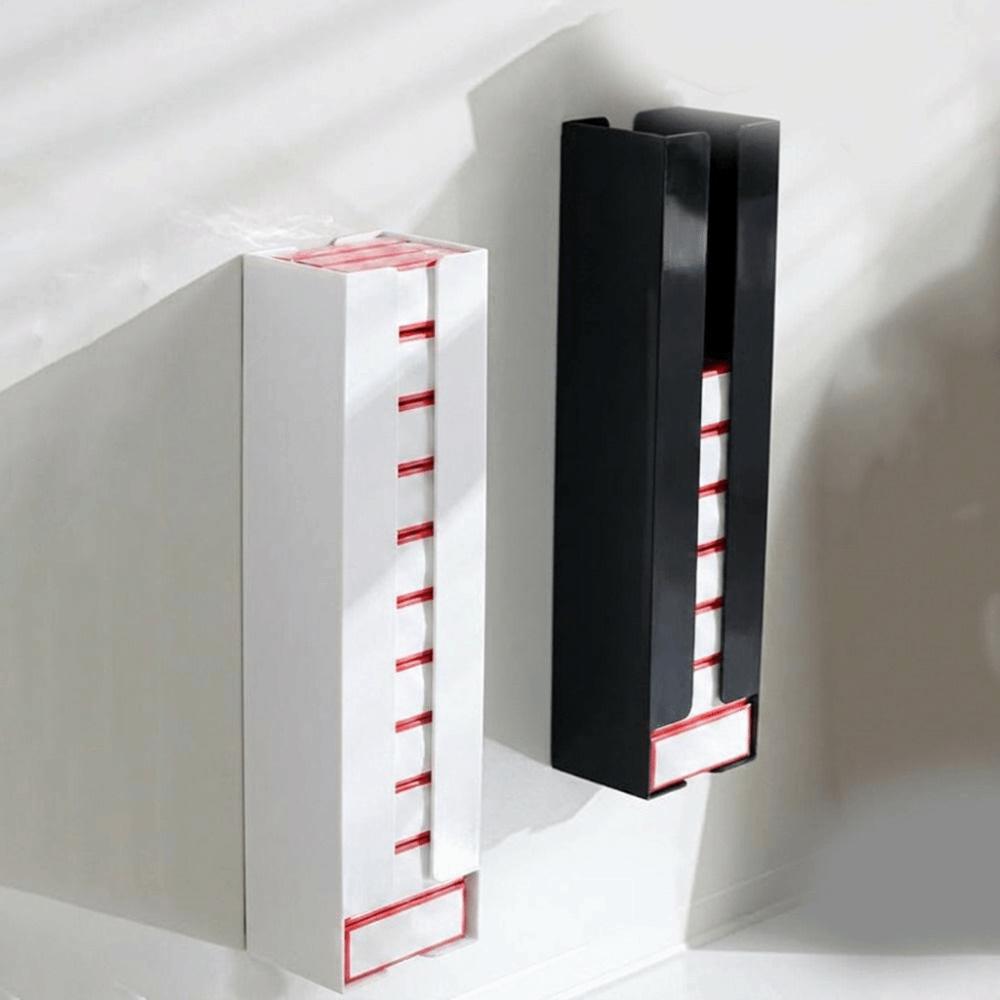 Wall Mounted Pocket Tissue Dispenser Plastic Mini Napkin Storage Box  Kitchen