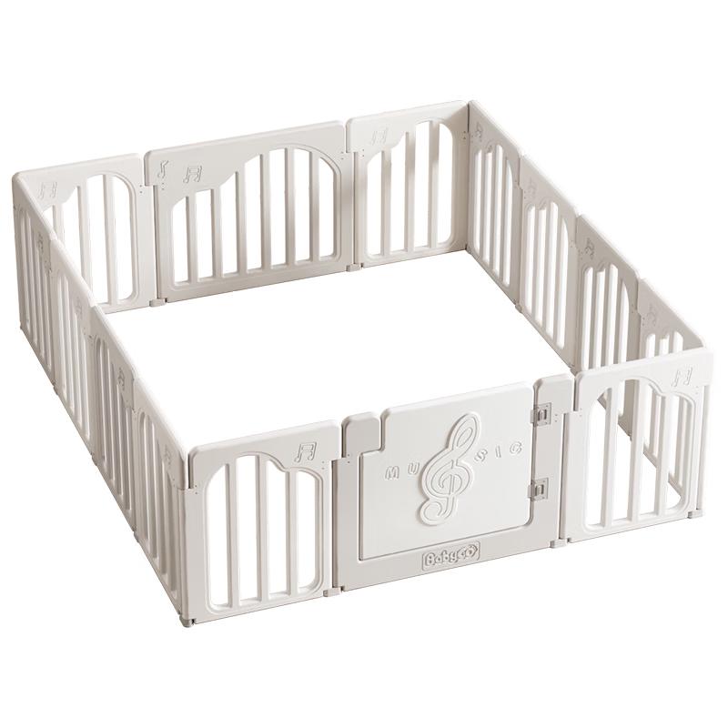 BG-BABYGO Musical Playpen with Crawling Mat