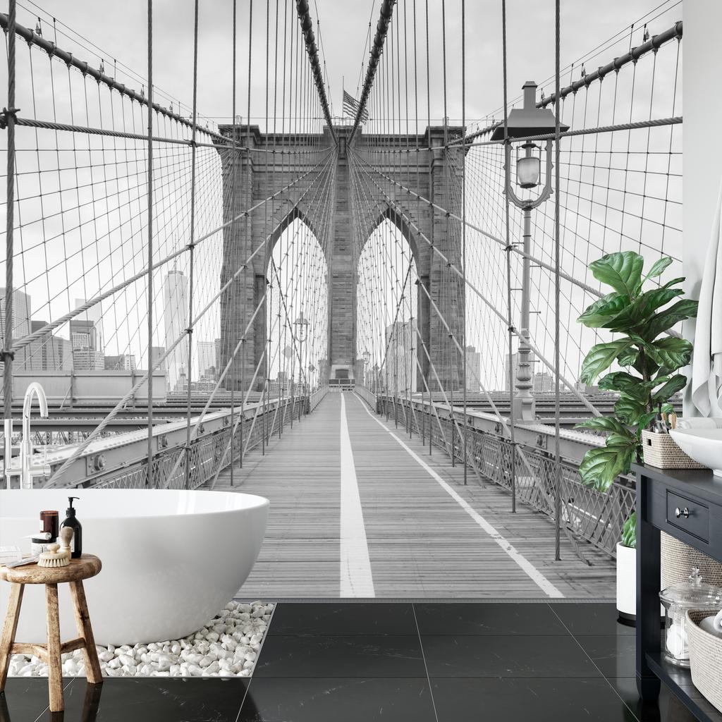 Photomural Brooklyn Bridge Smooth Vinyl 90x60
