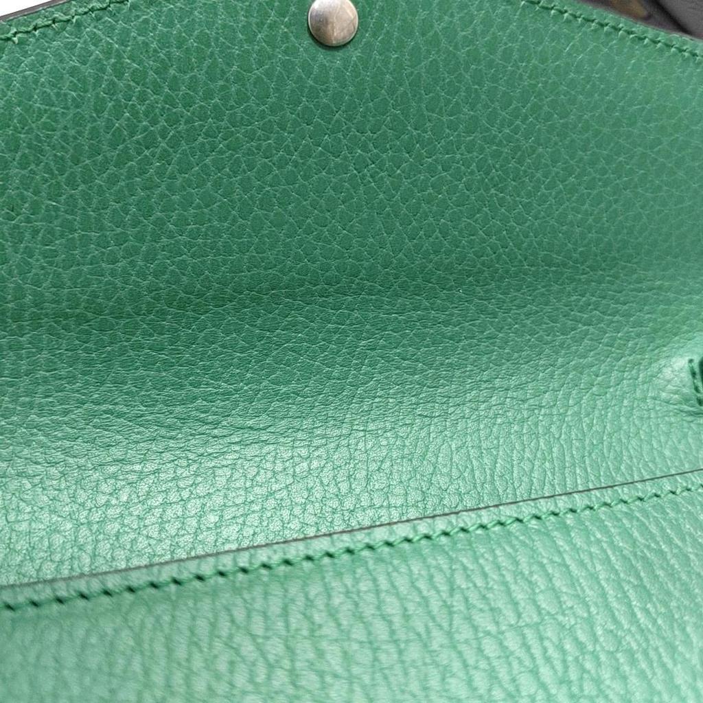 [Pre-Owned] Dionysus Double Tiger Head Buckle Chain Shoulder Leather Wallet Crossbody Bag - Excellent #4AS5CL