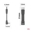 USB4 Flexible Charging Cord 8K 60HZ USB-C Data Line Type-C To Type-C Data Cable  Mobile Drive