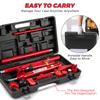 Kit Jack Hidraulic Portabil de 12 Tone – Capacitate 26.455 Lbs, Instrument de Reparare Caroserie Auto, Furtun de 4,6 Ft, Cutie de Depozitare – pentru Întreținerea Mașinilor, Camioanelor