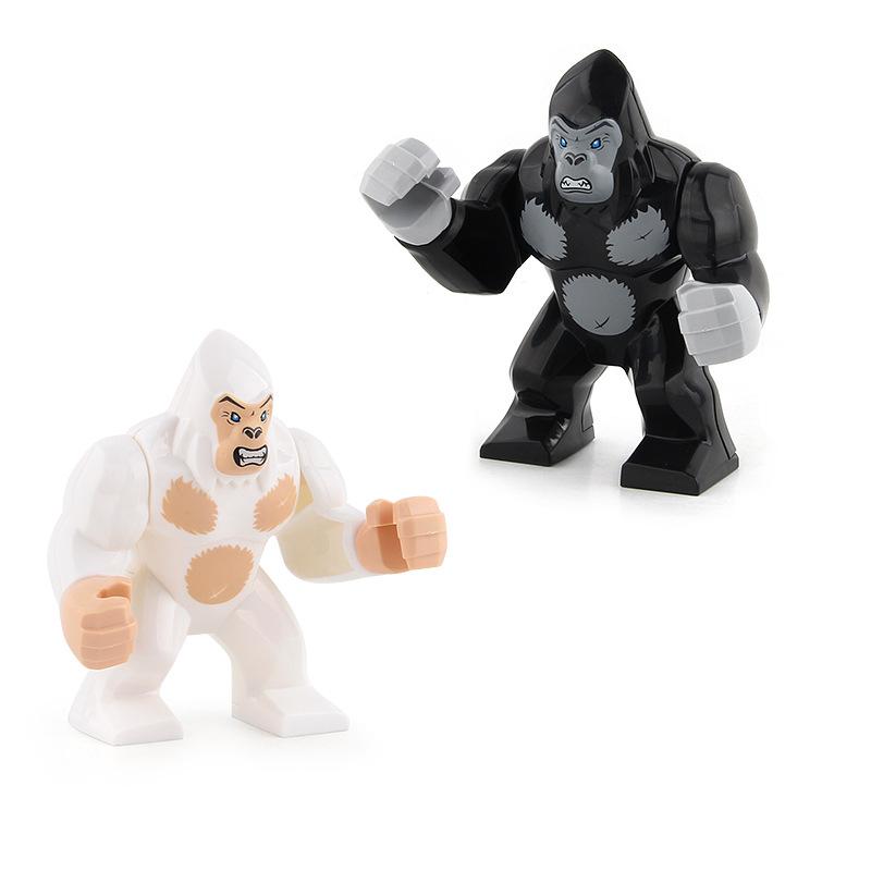 Children'S Educational Science And Education Animal Building Block Toy Shark Gorilla Animal Ornament Model Cognition