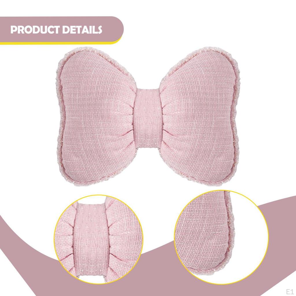 Bowknot Pillow Back Support Home Furnishing Bedside Cushion Sofa Throw for Office Chair