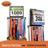 Suporte de Parede de Metal para Medalhas de Corrida e Porta-Bib