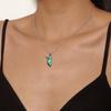 Mode Européenne & Américaine Collier Martin-pêcheur Clavicule & Chaîne pour Pull