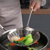 304 Edelstahl Küchen Kochöl Abschöpflöffel Sieb für Pasta Spinne Frittieren Abtropfsieb Filter Maschenlöffel Nudelsieb Fritteuse