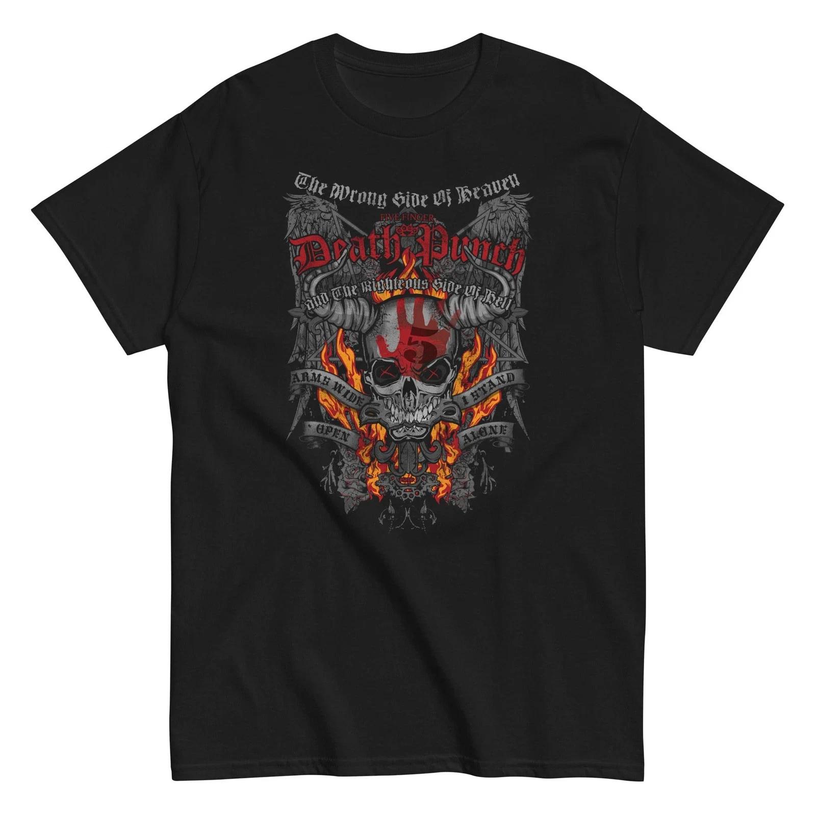 Five Finger Death Punch - Wrong or Righteous T Shirt XL