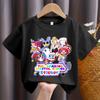The Amazing Digital Circus Children TShirt Cartoon Printed T Shirts Boys Casual Sports Short Sleeves Tops Summer Kids Clothing