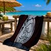 Kühler Ajax Amsterdam Spirit Strandtuch Mikrofaser Strandtuch, Leicht und Schnelltrocknend, für Sommerreisen, Schwimmbad-Fan Geburtstagsgeschenk