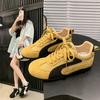 Retro Mesh Breathable Red Soft-soled Forrest Gump Shoes 2025 Thick-soled Shit-stepping Summer New Sports and Leisure Women's Shoes