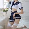 1 Set Sexy Uniform Cosplay Improve Ambience Soft Student Uniform School Girl Ladies Erotic Costume for Couple