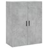 VidaXL Armoire murale gris béton 69,5x34x90 cm 828440