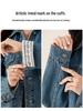 Yi Fei Women’s Vintage Loose Denim Jacket – New Spring Arrival, Versatile Casual Lapel Outerwear