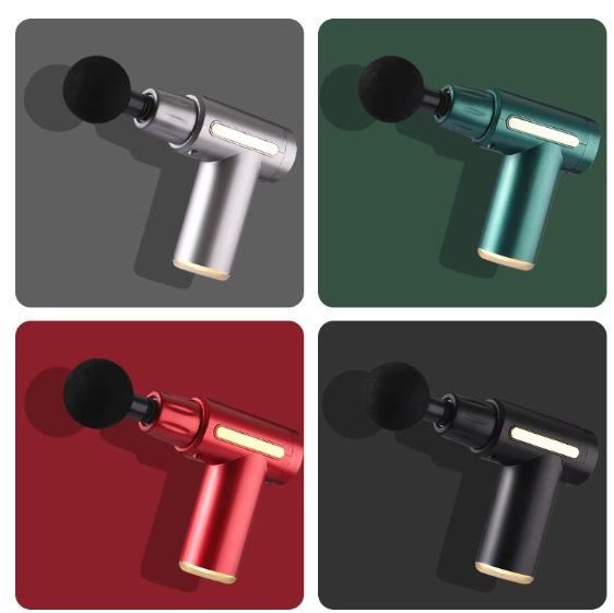 Smart Mini Percussion Fascia Massager - Portable Electric Muscle Relaxation Gun for Full Body.