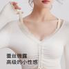 French light luxury seamless interlayer lift bra soft lace gilt satin sexy and comfortable