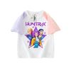 Kids Girls Kpop Mira Zoey Rumi Hunters Mix-color Casual T-Shirt
