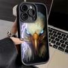 Phone Case for iPhone 17 Air 16E 15 16 Pro Max Bald Eagle Cool Cover 14 Plus 13 12 Mini Soft Shell Silicone Fundas
