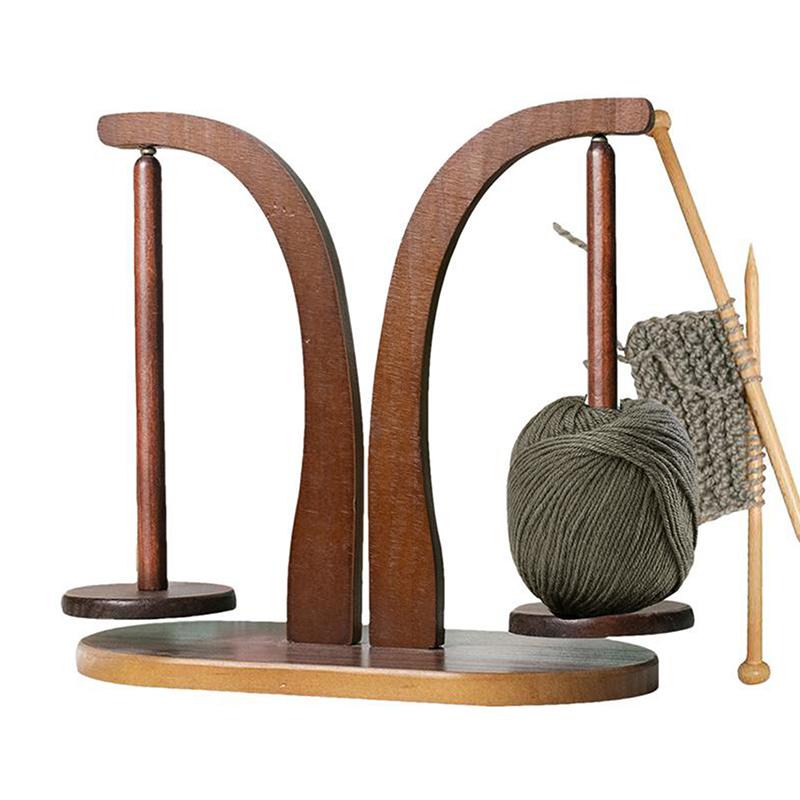 Rotating Yarn Ball Holder Spinnings Knitting Tools Crochet Yarn Ball Storage Rack Lightweight Magnetic Thread Spool Wool Spinner