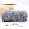 Golden Chenille Silk Velvet Yarn: Medium-Thick Polyester Yarn for Scarves, Glossy Velvet Crochet, and Wool Knitting Projects.