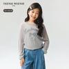 Teenie Weenie Kids Girls' Lightweight Long-Sleeve Knitted Cardigan
