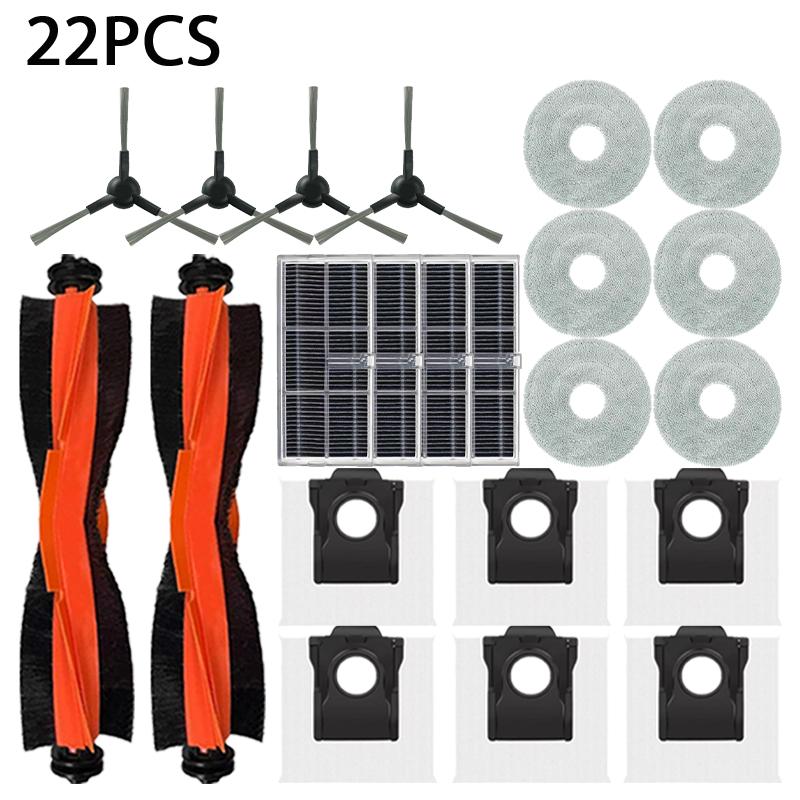 For Dreame L10s Pro Ultra Heat, X30 Ultra, X30 Pro Vacuum Cleaner Replacement Accessories Main Side Brush Filter Mop Dust Bag