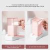 Contenitore Cotone Cosmetico Touch Control Scatola Dispenser da Parete con Dischetti Omaggio Salvaspazio Scatola Contenitore